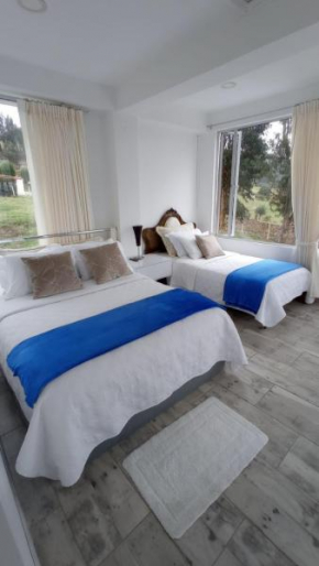 Habitación con terraza en Casa SanTelmo Paipa